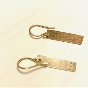 Silpada sterling bar earrings